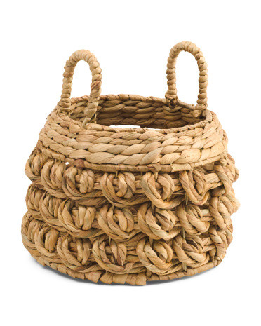 9in Betty Coin Round Basket With Ear Handles | Office & Storage | Marshalls | Marshalls