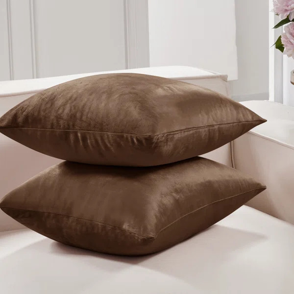 Velvet Reversible Pillow Cover | Wayfair North America