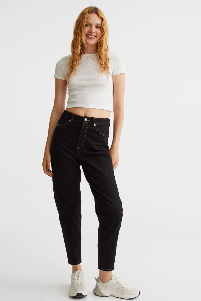 Mom Loose-fit High Ankle Jeans | H&M (US + CA)