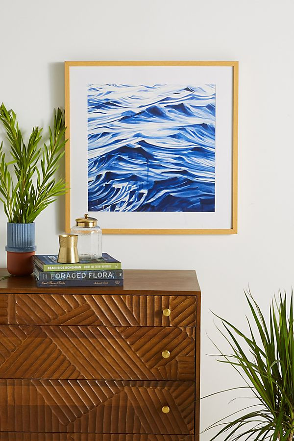 Indigo Sketch Wall Art | Anthropologie (US)