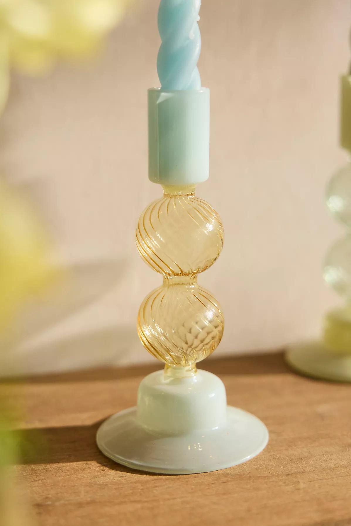 Bauble Glass Candlestick | Anthropologie (US)