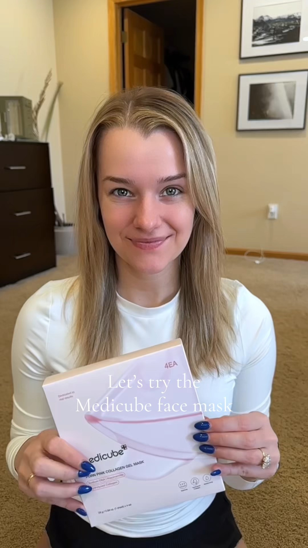 Skincare products - review and showcasing the Medicube Collagen Gel Face Mask  

#LTKWatchNow #LTKU #LTKBeauty