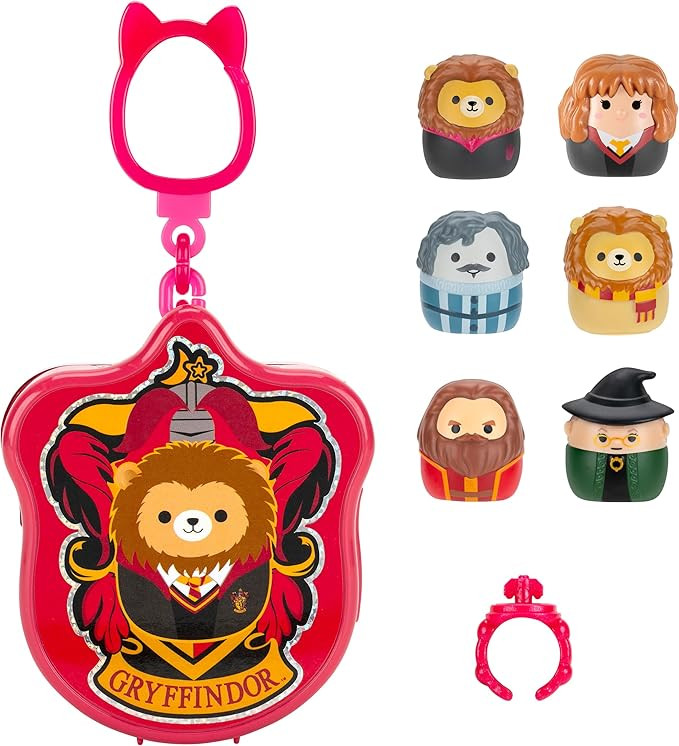Squish-a-longs “Harry Potter” Clip-a-Longs Mini-Squish Gryffindor Multipack | Amazon (US)