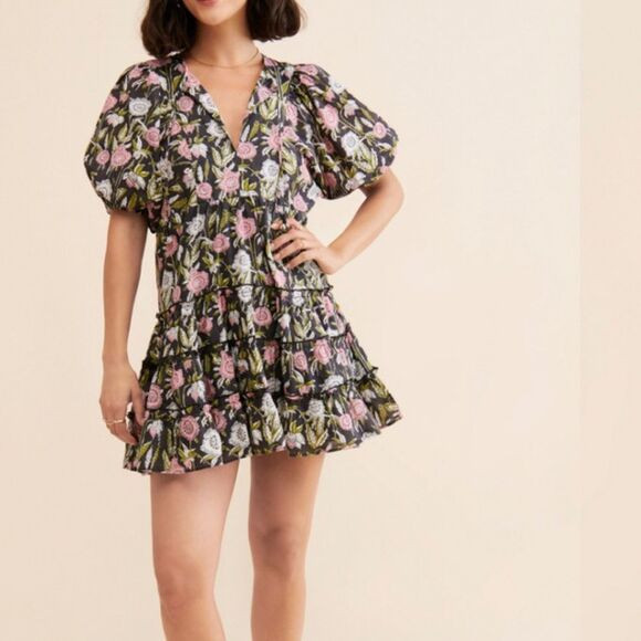 Saylor Carmella Floral Mini Dress size Large-kk3 | Poshmark