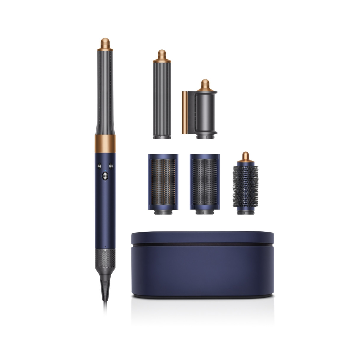 Dyson Airwrap Multi-Styler Complete Long - Prussian blue/rich copper | Macy's