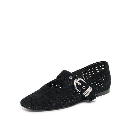 Dolce Vita Women's Mikel Ballet Flat, Onyx, 6.5 | Amazon (US)