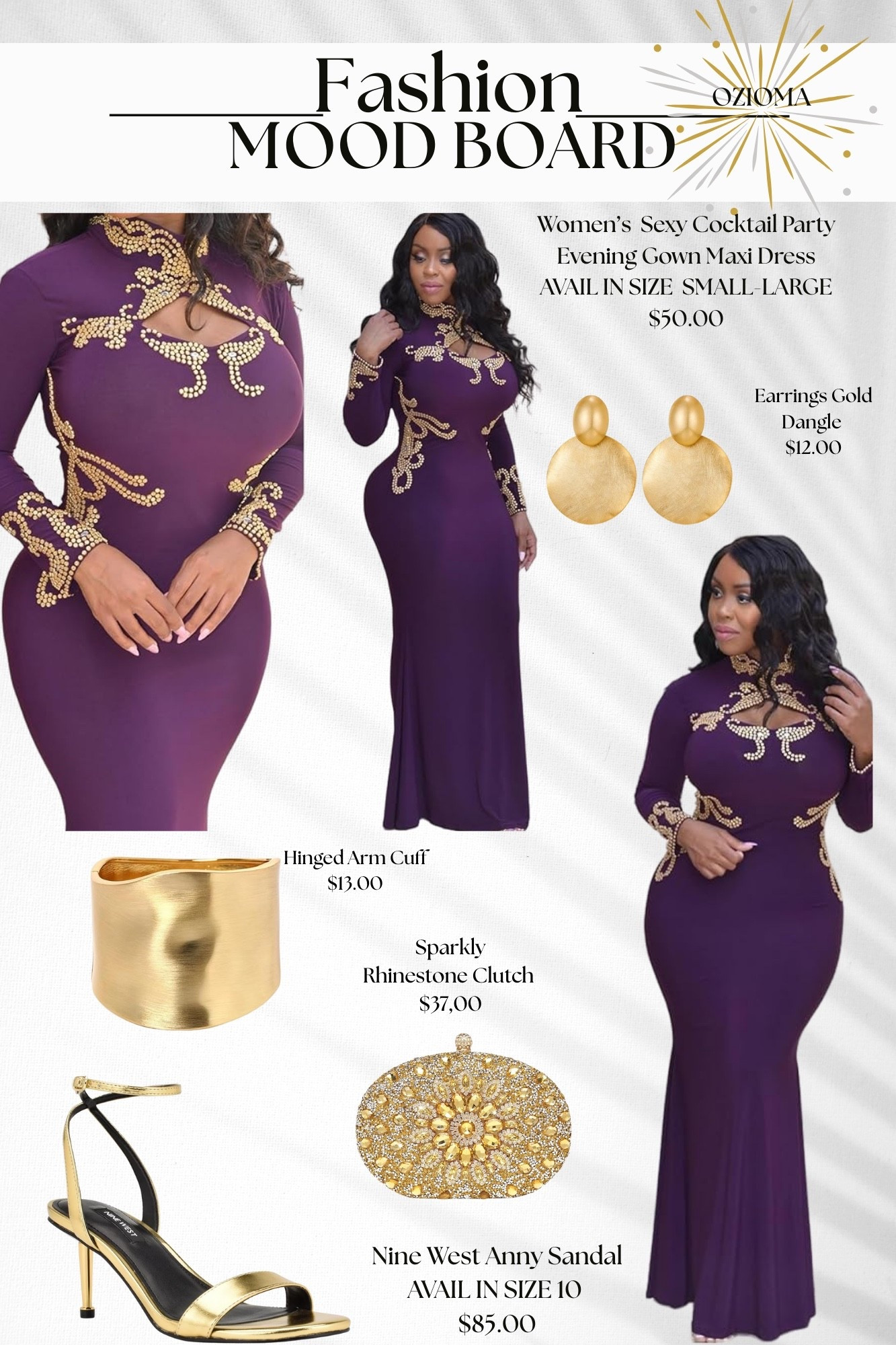 Birthday dress!! 🔥 paired with gold earrings, bracelet, handbag, and gold heels! 

#LTKMidsize #LTKFindsUnder50 #LTKootd