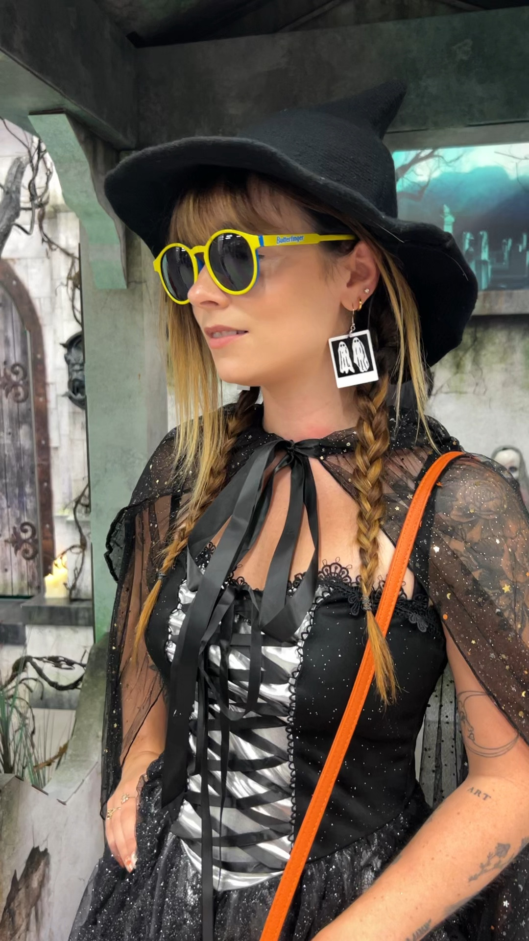 Similar Beetlejuice no feet ghost earrings! 

#LTKstyletip #LTKSeasonal #LTKFind