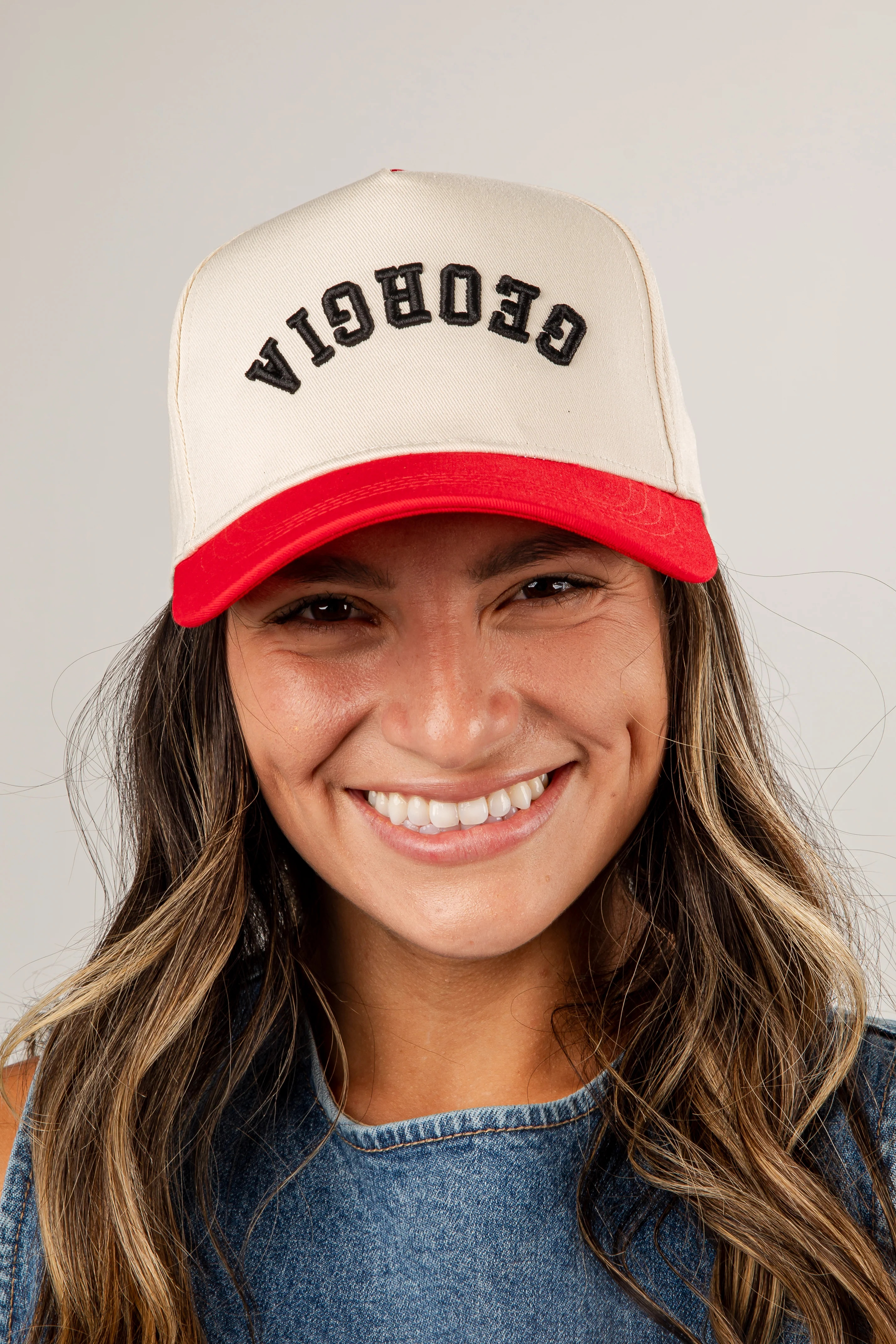 Georgia Embroidered Hat | DU Exclusives | ShopDressUp.com | Dress Up