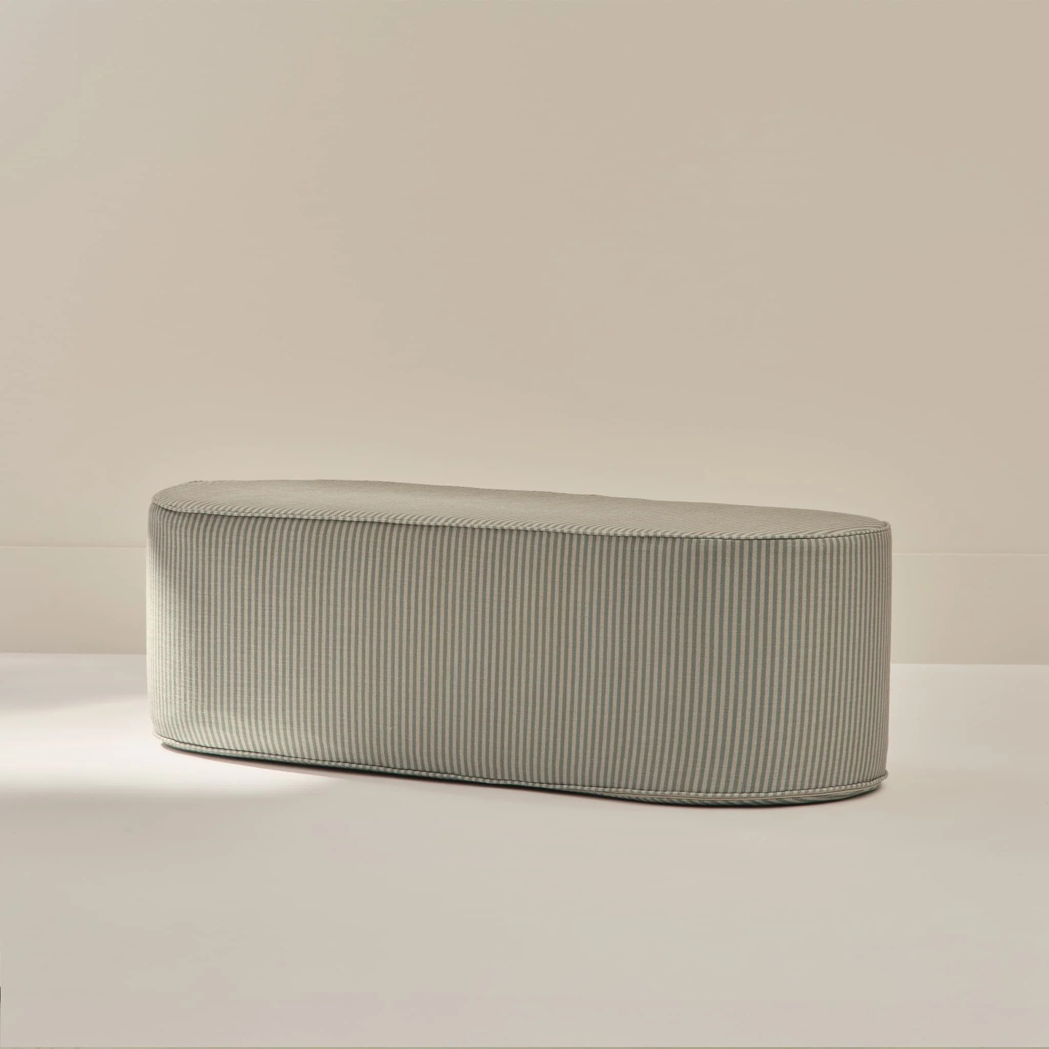 Green Striped Coffee Table | Finley in Jade & Stone | House of Noa | House of Noa