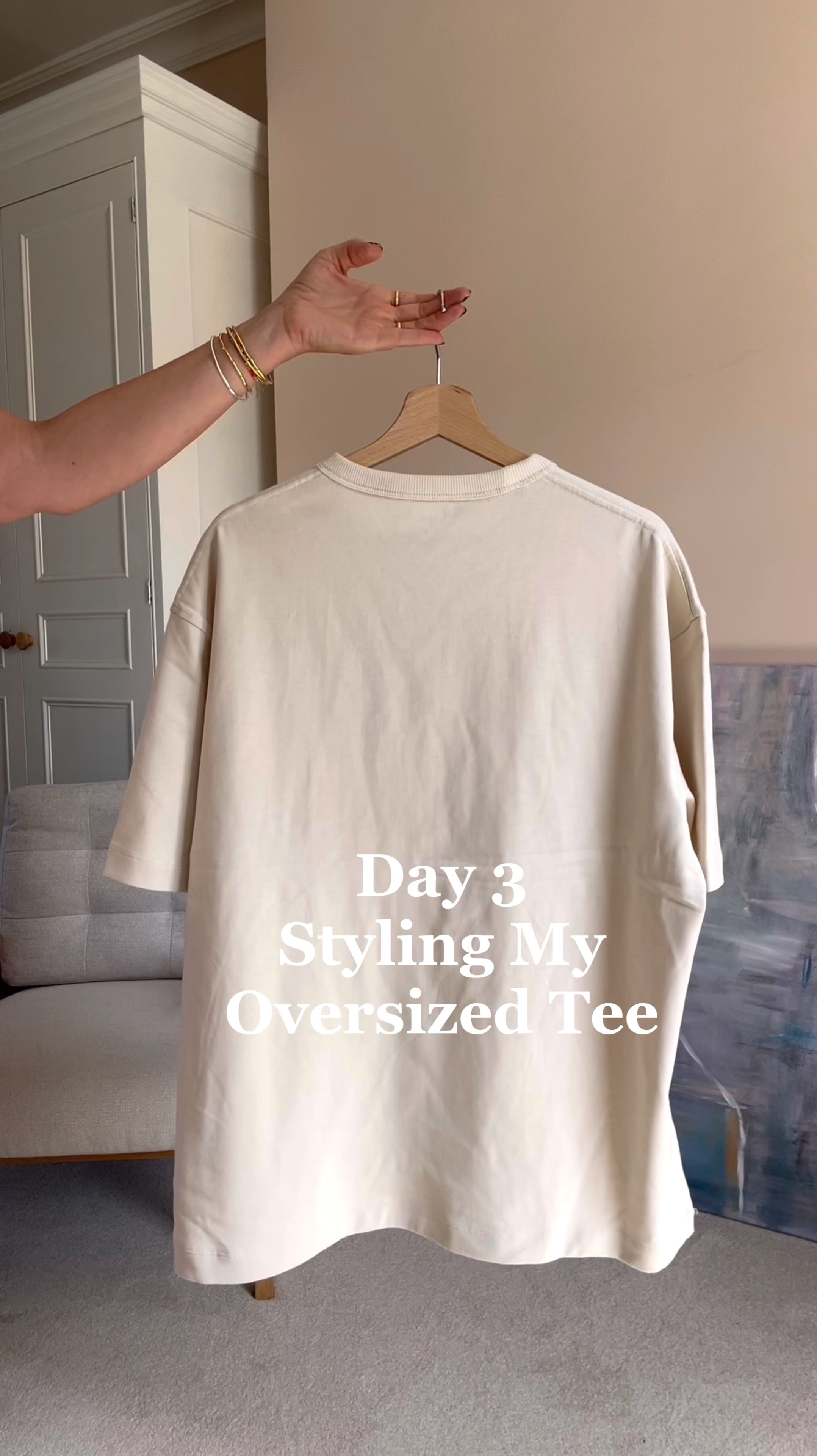 Styling my oversized tee Day 3
The weather’s just not happening but at least I can get out my favourite leather jacket. The ecru colour of the tee is less harsh than a white and sits nicely with the black outfit. Adding my fisherman sandals and Loewe bag…chances of needing the sunnies 🤔

Tee size Large 
Jacket size medium 
Skirt size 14 oos but similar linked 
Size down in the sandals 

Tee shirt 
Leather jacket 
Midi skirt
Summer outfit 
Rainy day outfits 

#LTKstyletip #LTKover50style #LTKmidsize