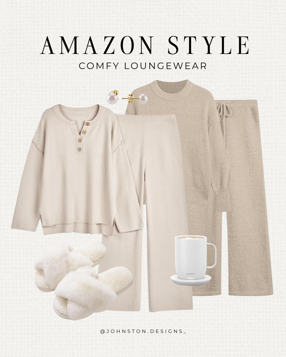 Stay cozy at home with this stylish loungewear from Amazon. Perfect for relaxing in! 

Amazon style, matching set, comfortable fashion finds, Ember mug, homebody favorites. 

 #LTKselfcare #LTKFindsUnder50
