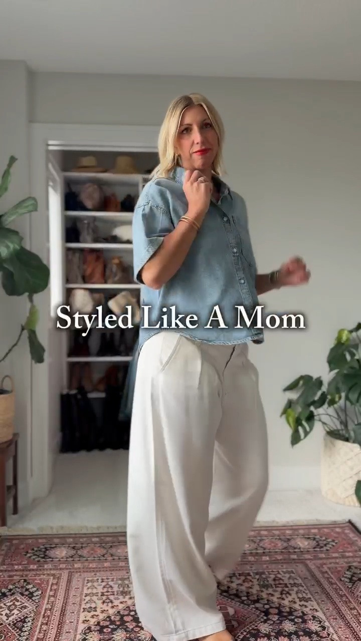 Styled like a mom
Breathable, comfy outfit for summer/fall

#LTKootd #LTKSeasonal #LTKOver40