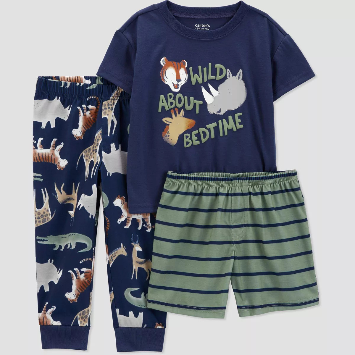 Carter's Just One You® Toddler Boys' 3pc Pajama Set | Target
