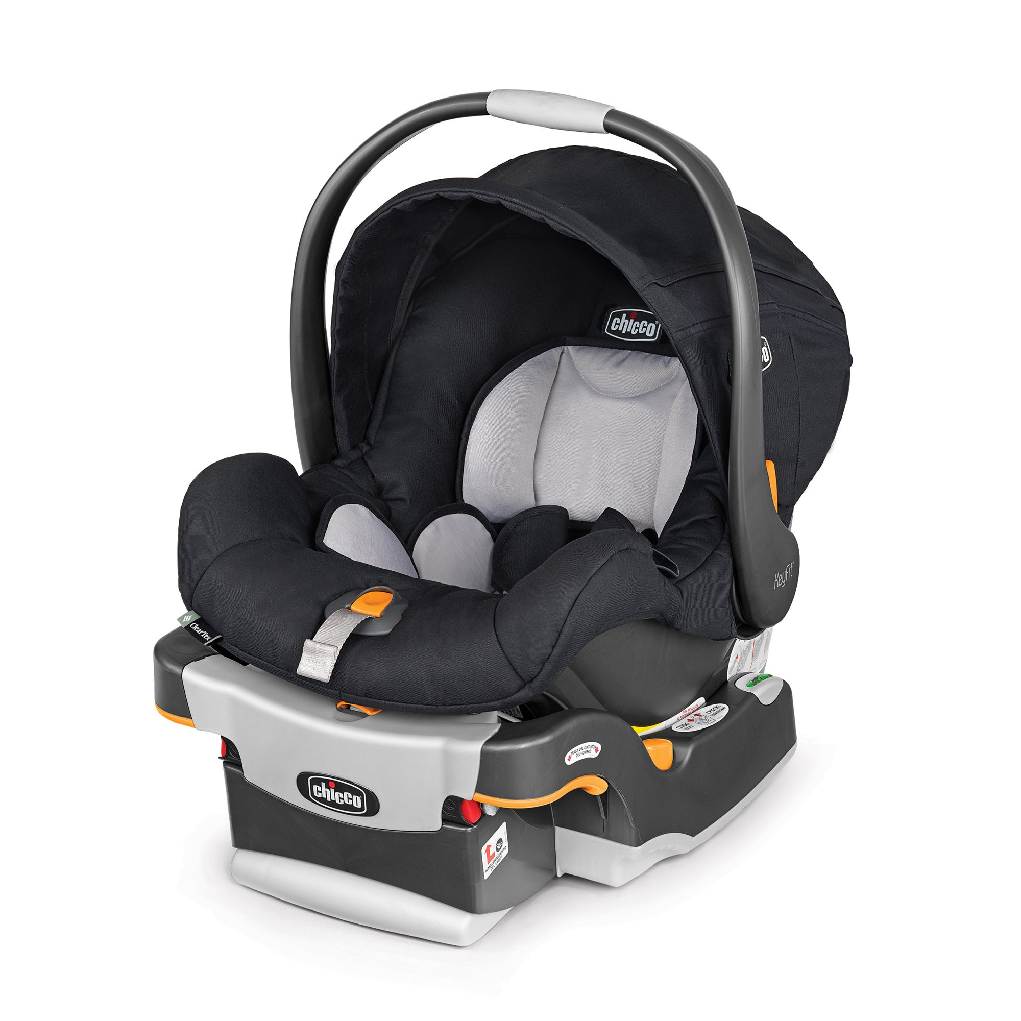 Chicco KeyFit ClearTex Infant Car Seat - Black (Black) | Walmart (US)
