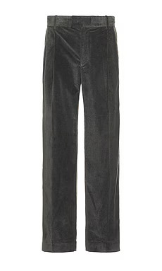 Drôle De Monsieur Le Pantalon Golfeur Corduroy in Dark Grey from Revolve.com | Revolve Clothing (Global)