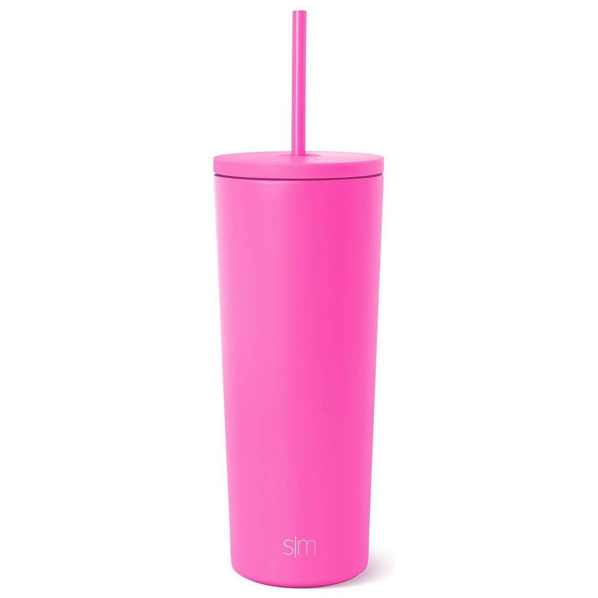 Simple Modern 24oz Stainless Steel Classic Raspberry Vibes Lidded Tumbler Pink | Target