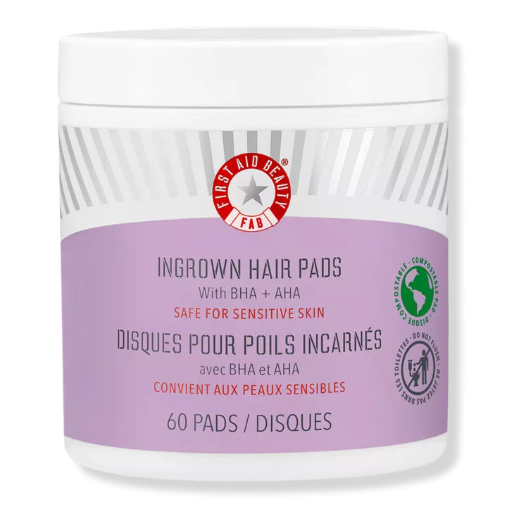 Ingrown Hair Pads with BHA & AHA | Ulta