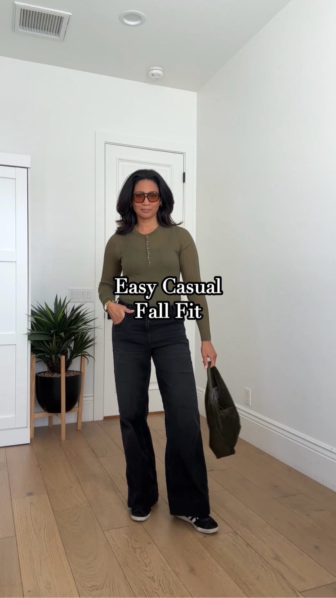 I’m a cute top and jeans kinda girl. Dress this outfit up by adding boots!! All fit true to size.

#olivegreen #fall #tops #denim #sneakers #shoulderbag #suede #purse 

#LTKOver40 #LTKFindsUnder50 #LTKStyleTip