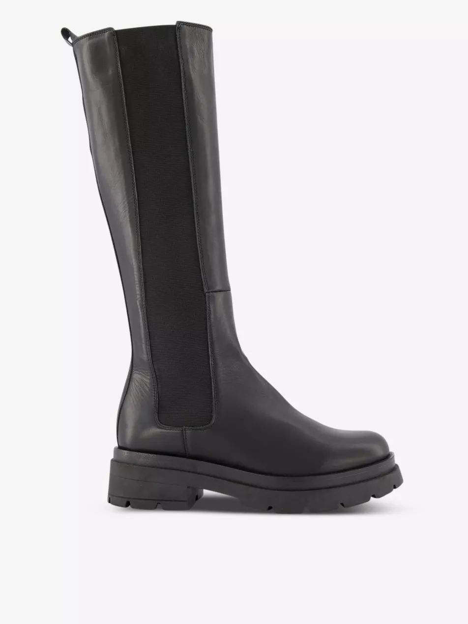 Tempas knee-high leather Chelsea boots | Selfridges