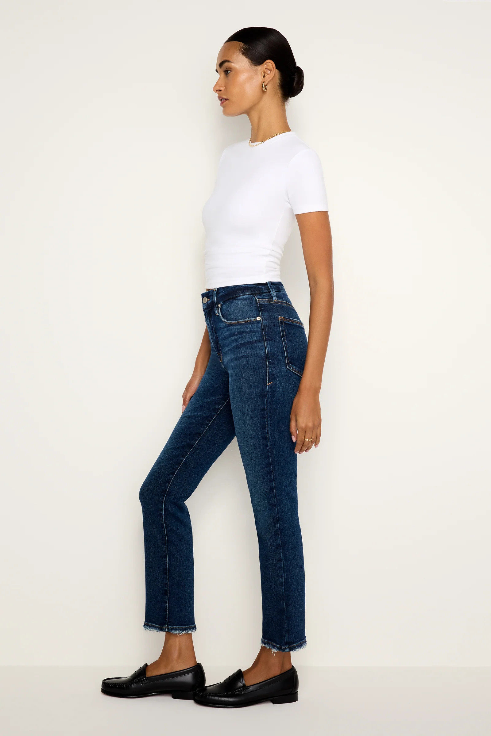 SOFT TECH GOOD LEGS STRAIGHT JEANS | INDIGO511 | Good American