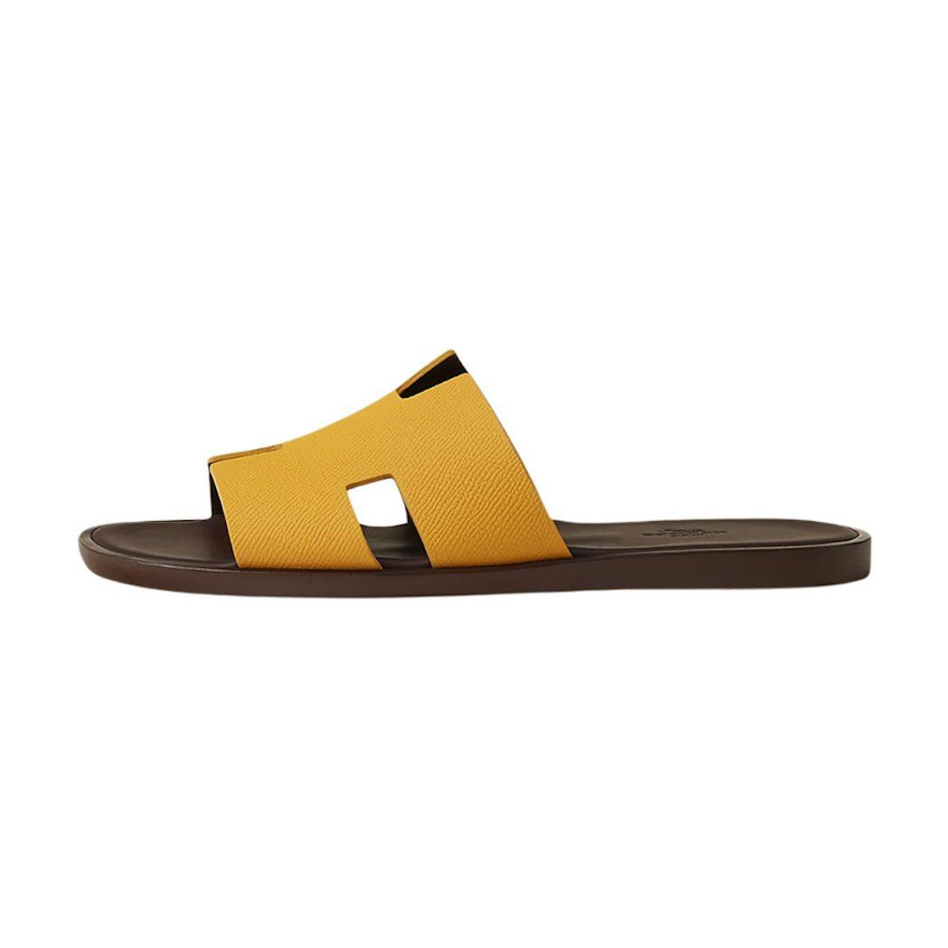 HERMES Izmir Sandal 'Yellow Brown' US 9.5 | Novelship