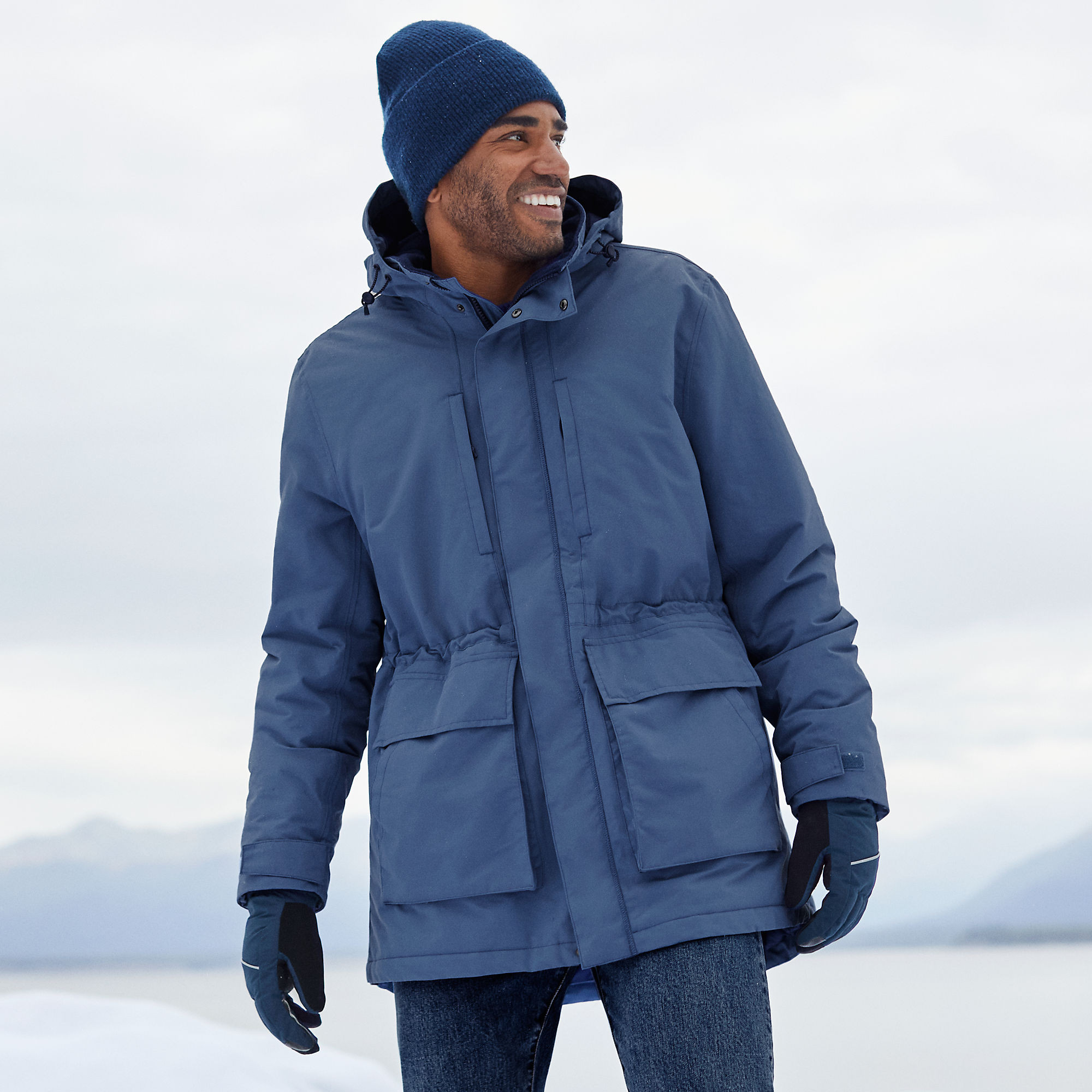 Men's Squall Waterproof Insulated Parka | Lands' End (US)