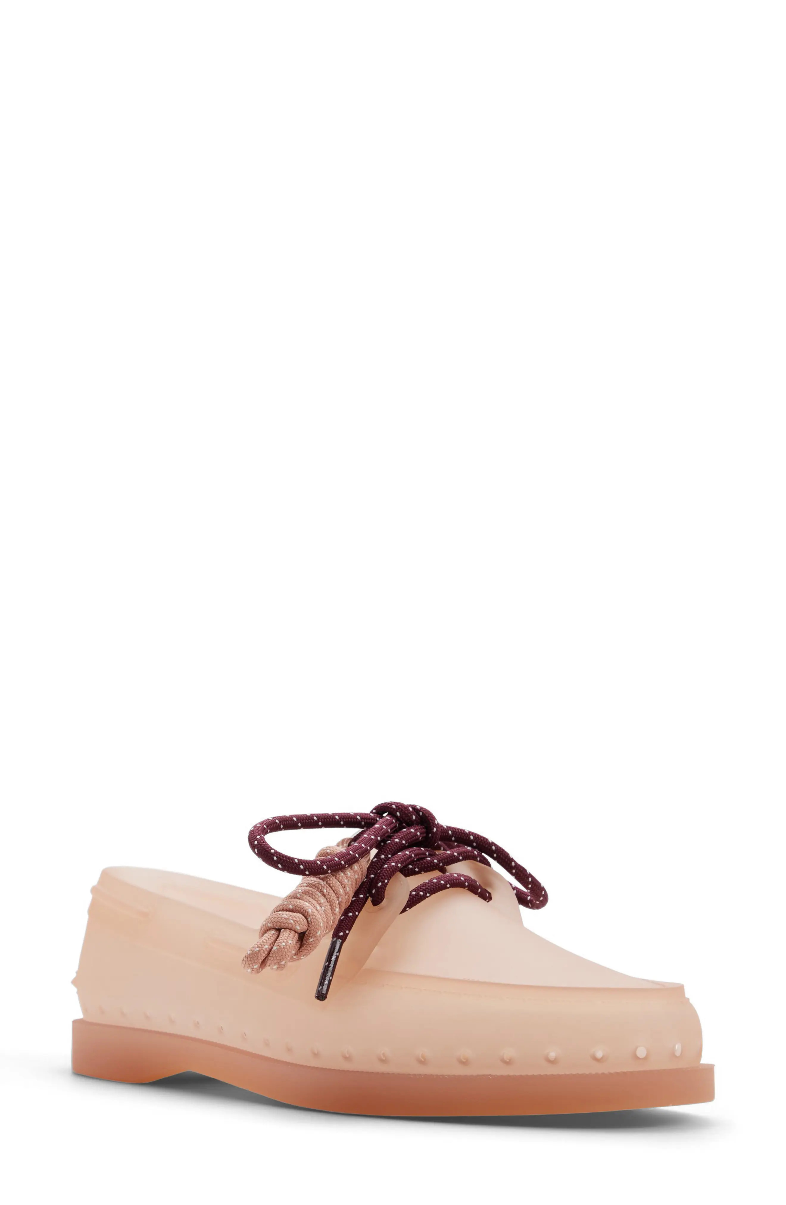 Sperry x Monse Authentic Original™ 2-Eye Jelly Boat Shoe in Sage at Nordstrom, Size 9 | Nordstrom