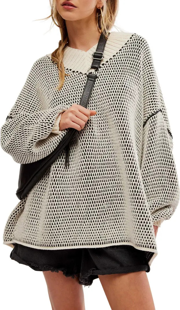 Free People Maisie Oversize Sweater | Nordstrom | Nordstrom