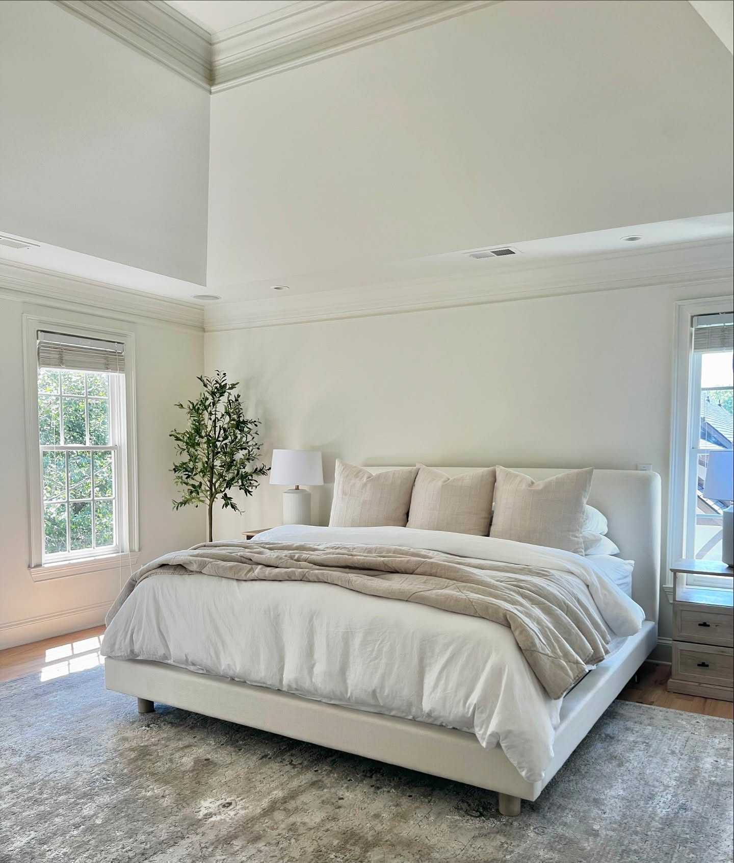 A reminder that transformations take time! While I’m so happy with how far this room has come, I wanted to take my time with the details and pick pieces I truly love. Next up: a bench and some great artwork for above the bed! 

 #bedroomdesign #bedroominspo #bedroomdecor #bedroomrenovation #interiordesign #interiordecor #mypotterybarn #luxuryhome #ltkhome #modernorganic #targetstyle #mypotterybarn