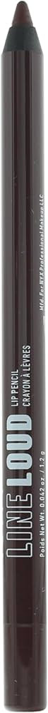 NYX PROFESSIONAL MAKEUP Line Loud Lip Liner, Longwear and Pigmented Lip Pencil with Jojoba Oil & ... | Amazon (US)