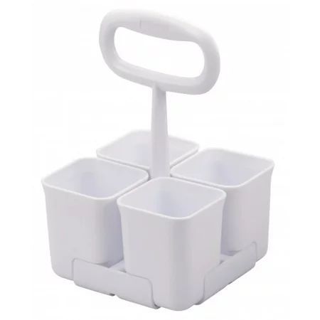 Stanley Removable Four Cup Scissor and Art Caddy, White | Walmart (US)