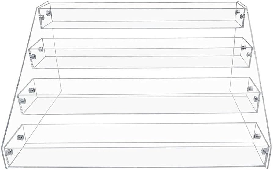 Acrylic Spice Rack Organizer Countertop Clear Shelf Organization Kitchen Organization for Cupboar... | Amazon (CA)