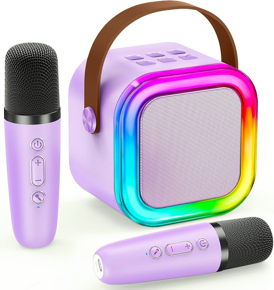 Mini Karaoke Machine for Kids, Birthday Easter Gifts Toys for Girls Boys Friends Age 3-12+, Porta... | Amazon (US)