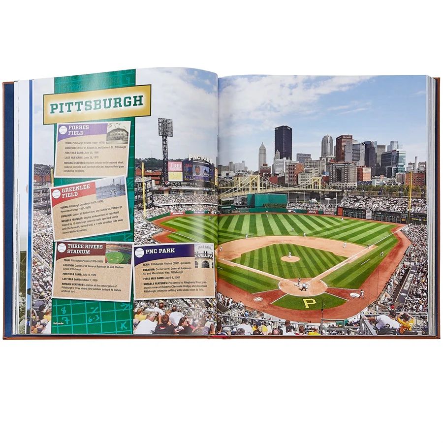 Ballparks Past and Present in Bonded Leather | Over The Moon