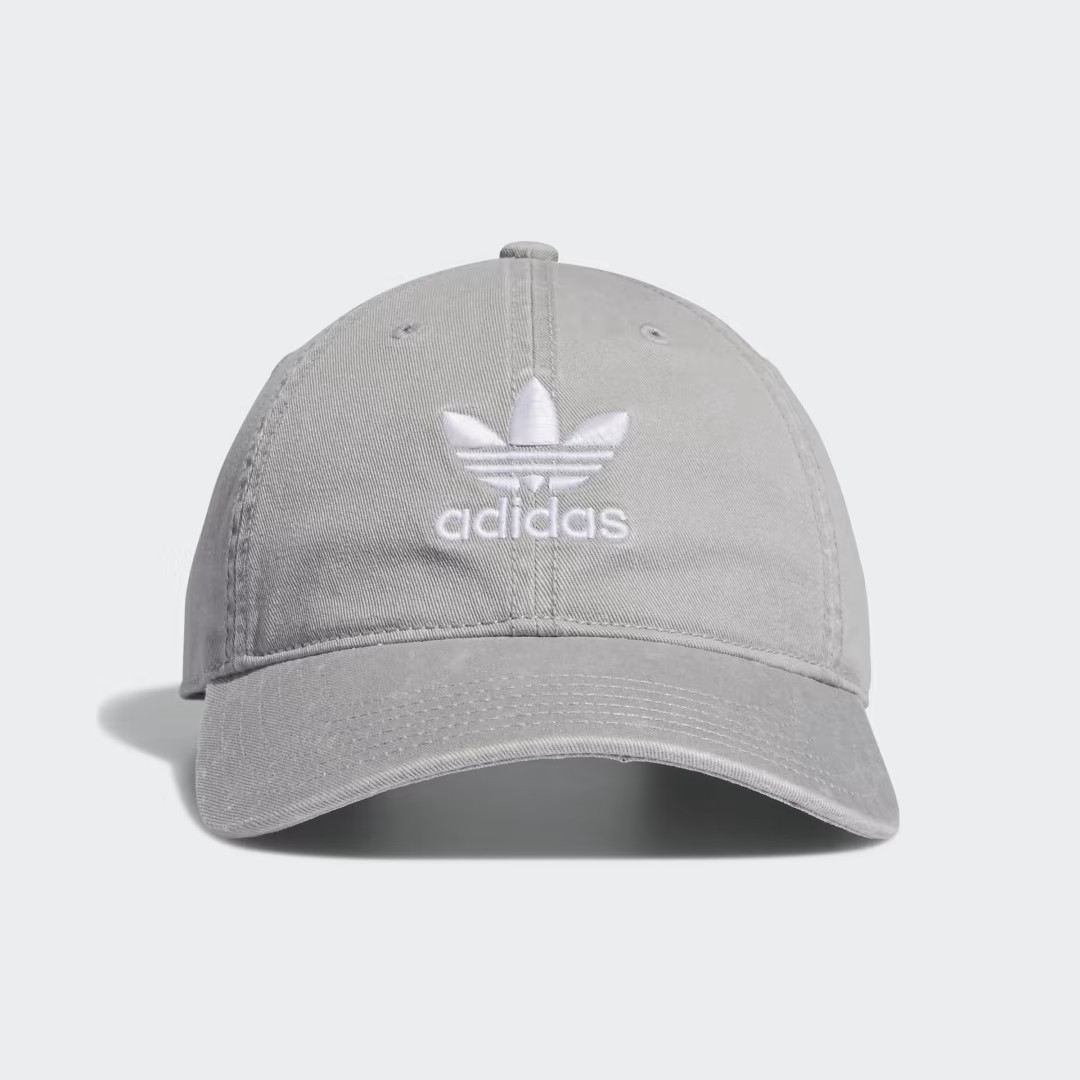 adidas Relaxed Strap-Back Hat Stone 1 Size | adidas (US)