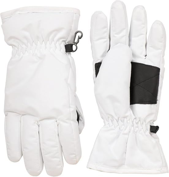 Mountain Warehouse Womens Ski Gloves - Snowproof, Textured Palm, Fleece Lined Warm Glove - For Au... | Amazon (UK)