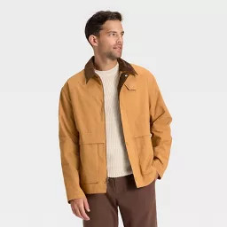 Men's Field Jacket - Goodfellow & Co\u2122 Almond L | Target
