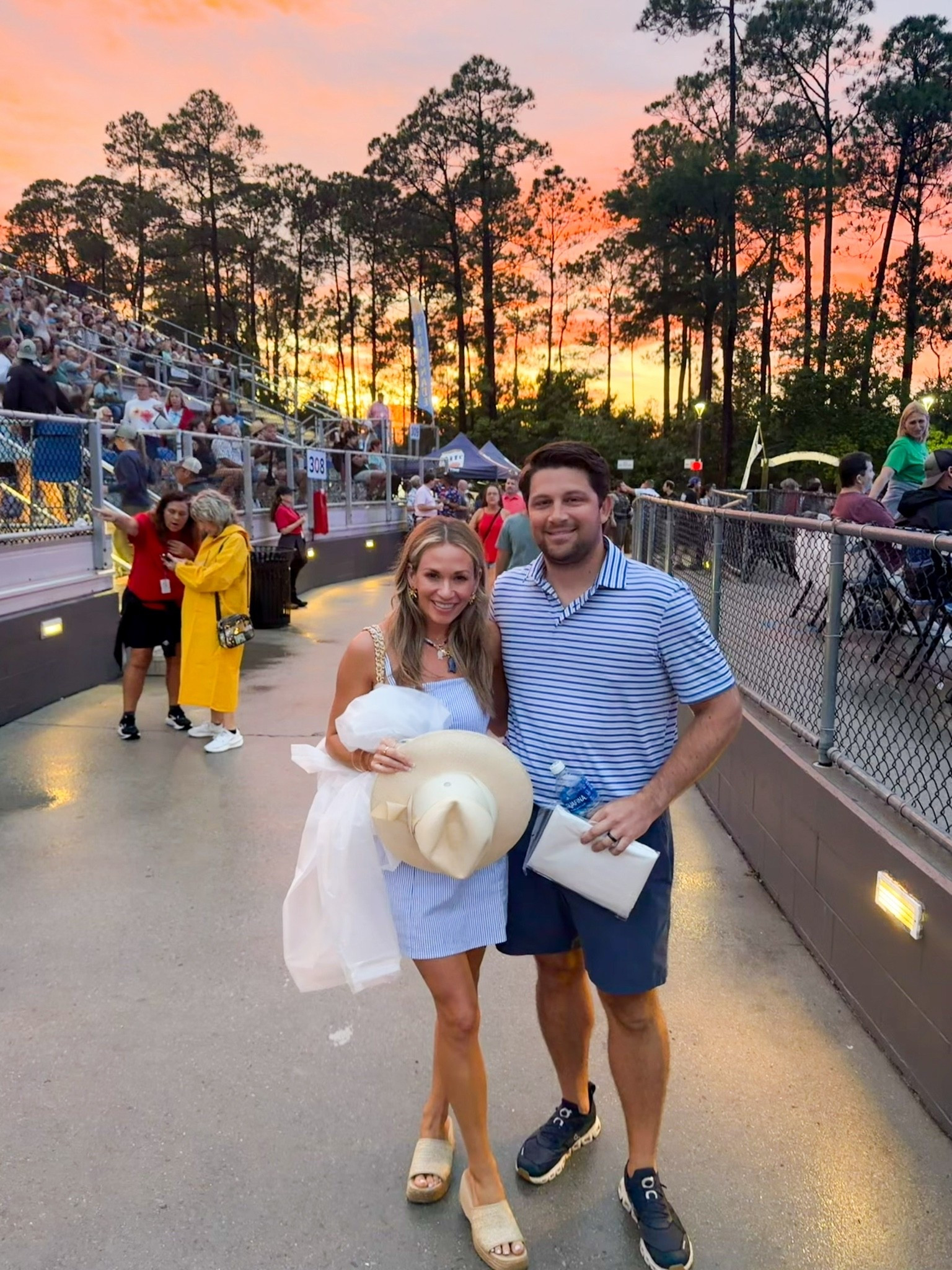 Abercrombie mini dress with built in shorts underneath! These wedges are so comfy! Wore them the whole concert and my feet never hurt!

#LTKdayinmylife #LTKootd #LTKxAbercrombie