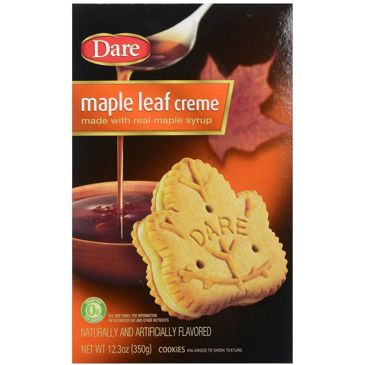 Dare Maple Leaf Creme Cookies Made with Real Maple Syrup 12.3 Oz | Target