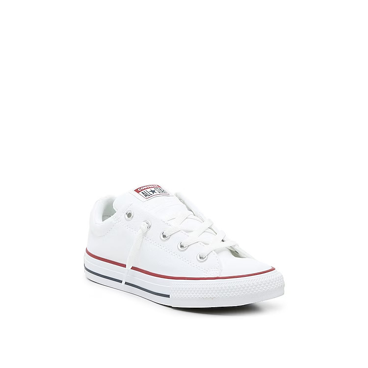 Converse Chuck Taylor All Star GS Sneaker Kids' | Girl's | White | Size 7 Youth | Sneakers | Lace-Up | DSW
