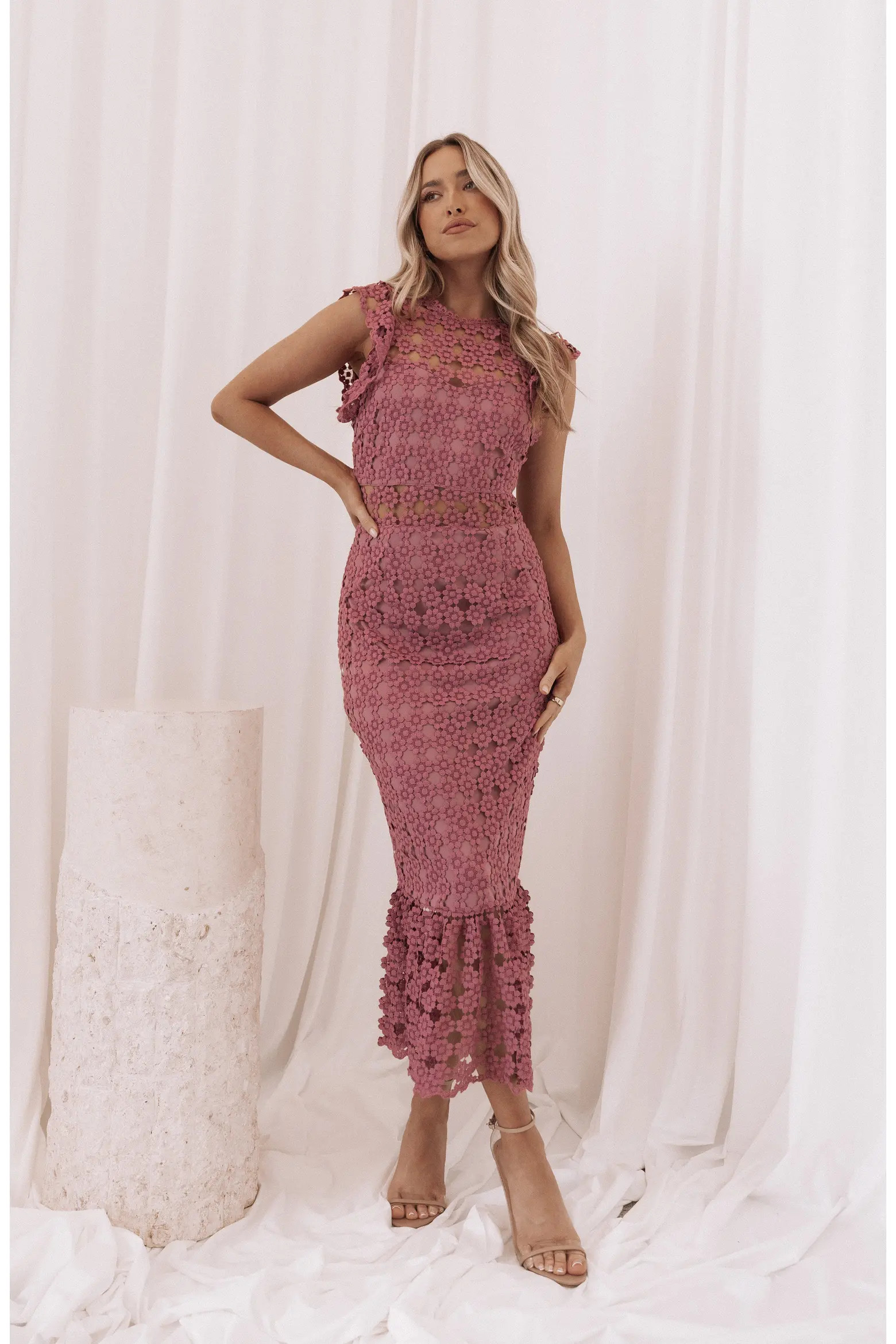 Lauren Lace Overlay Dress (Women) | Nordstrom | Nordstrom