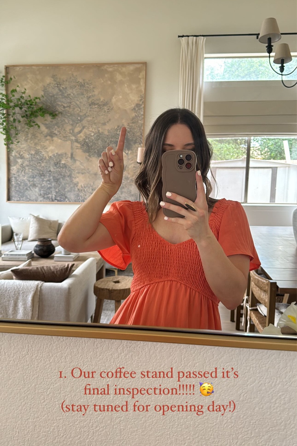 Comes in other colors; this is cantaloupe! 

#LTKSeasonal #LTKfindsunder50 #LTKsalealert