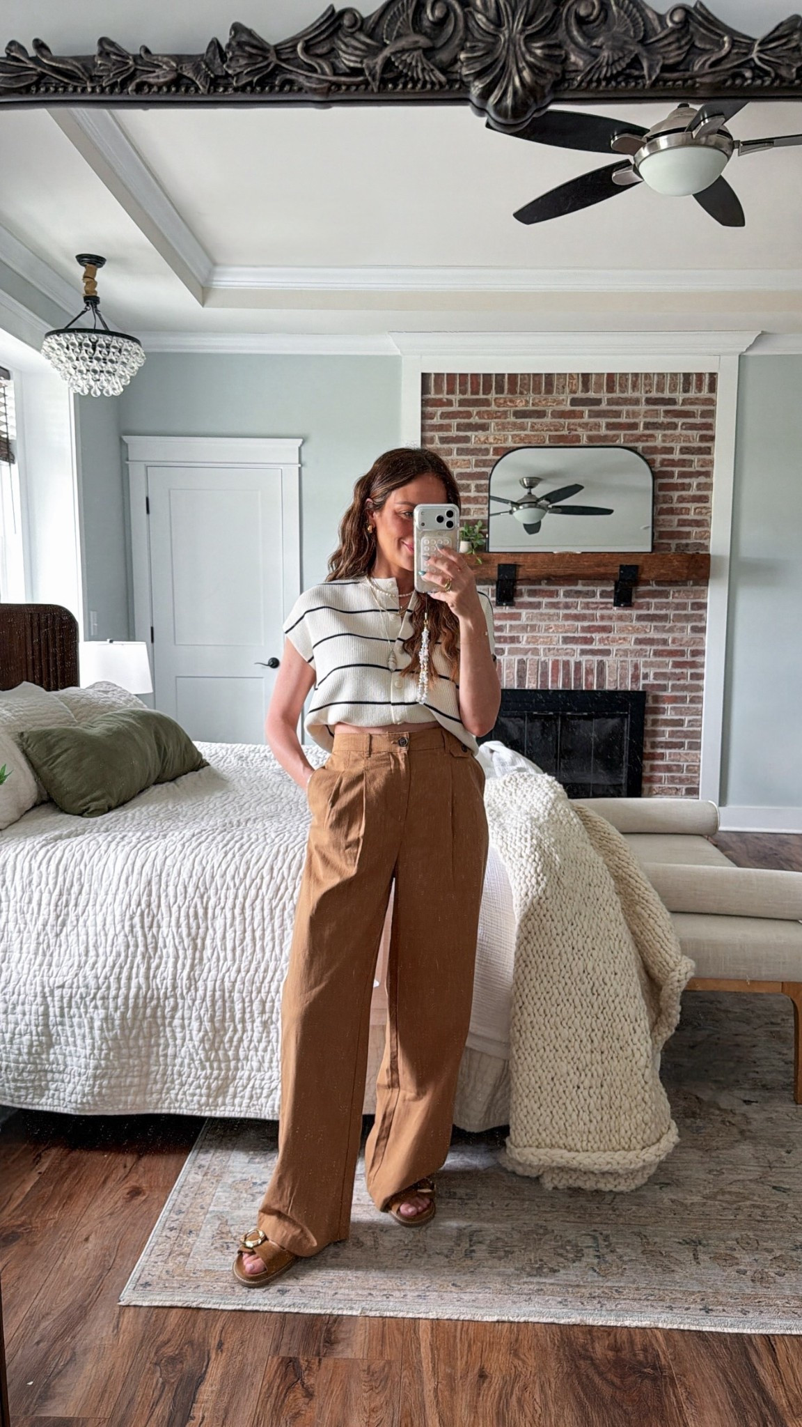 🆕 spring to summer linen pants from @target are SO good!! In my usual size XS pants [& I’m 5’3”] & S sweater. #Target #TargetPartner

#LTKootd #LTKSaleAlert #LTKgrwm