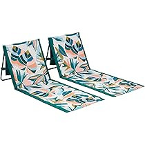 Lightspeed Outdoors 2-Pack Lounger Park and Beach Chair (Punchy Floral) | Amazon (US)