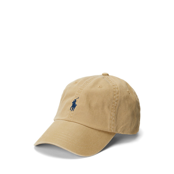 Cotton Chino Baseball Cap for Men | Ralph Lauren® NL | Ralph Lauren (BE & NL)