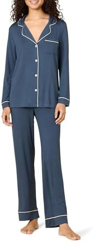 Amazon Essentials x Sofia Grainge Women's Stretch Modal Long-Sleeve and Full-Length Bottom Pajama... | Amazon (US)
