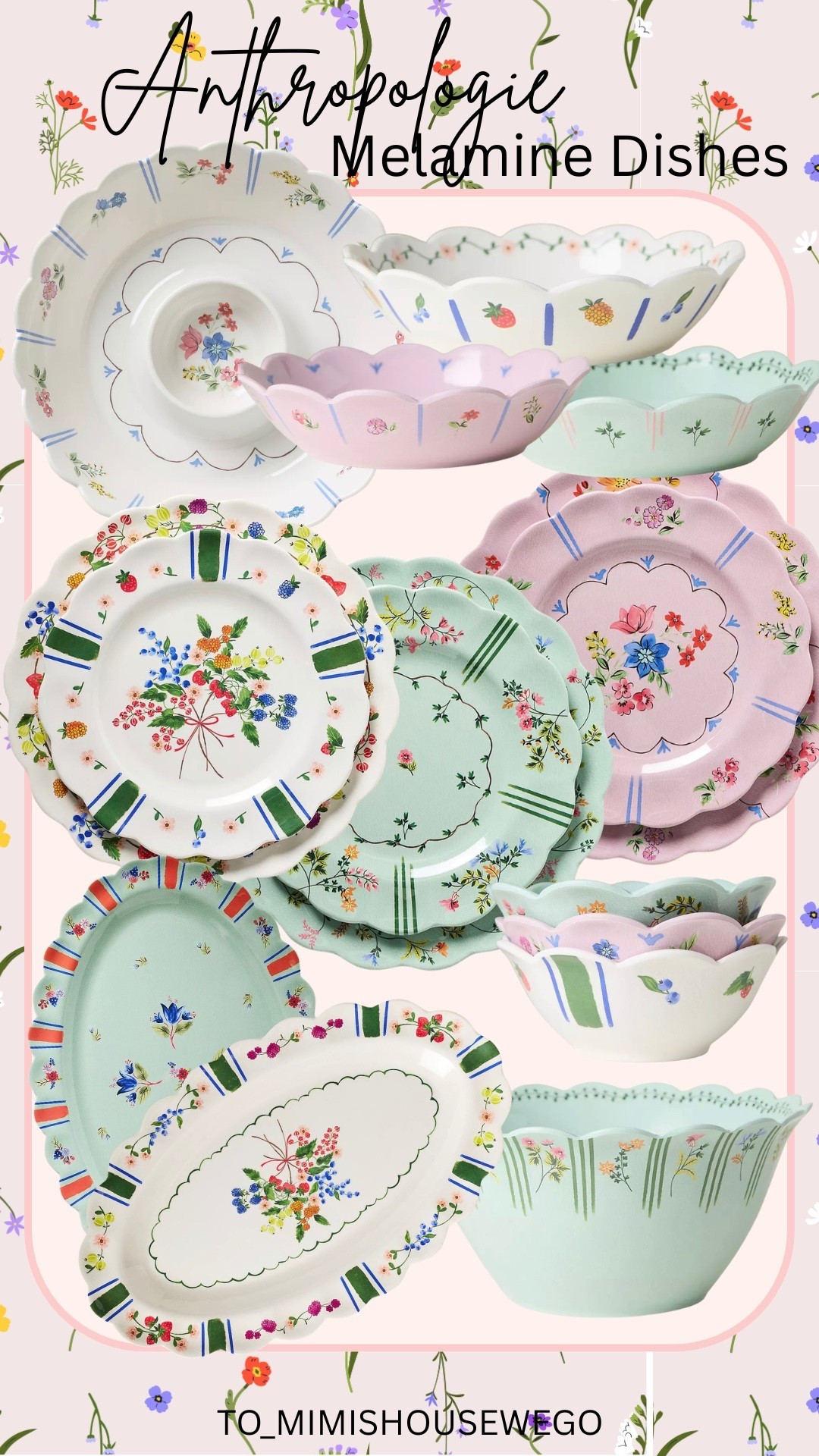The cutest melamine dishes. Perfect for your spring and summer outdoor gatherings  

#LTKSeasonal #LTKHome