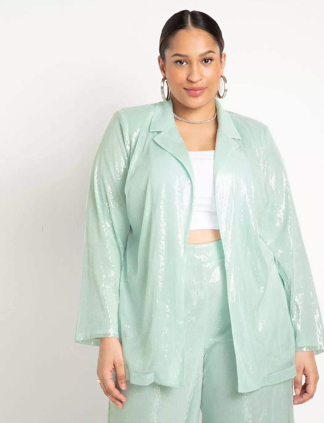 Sequin Blazer | Eloquii