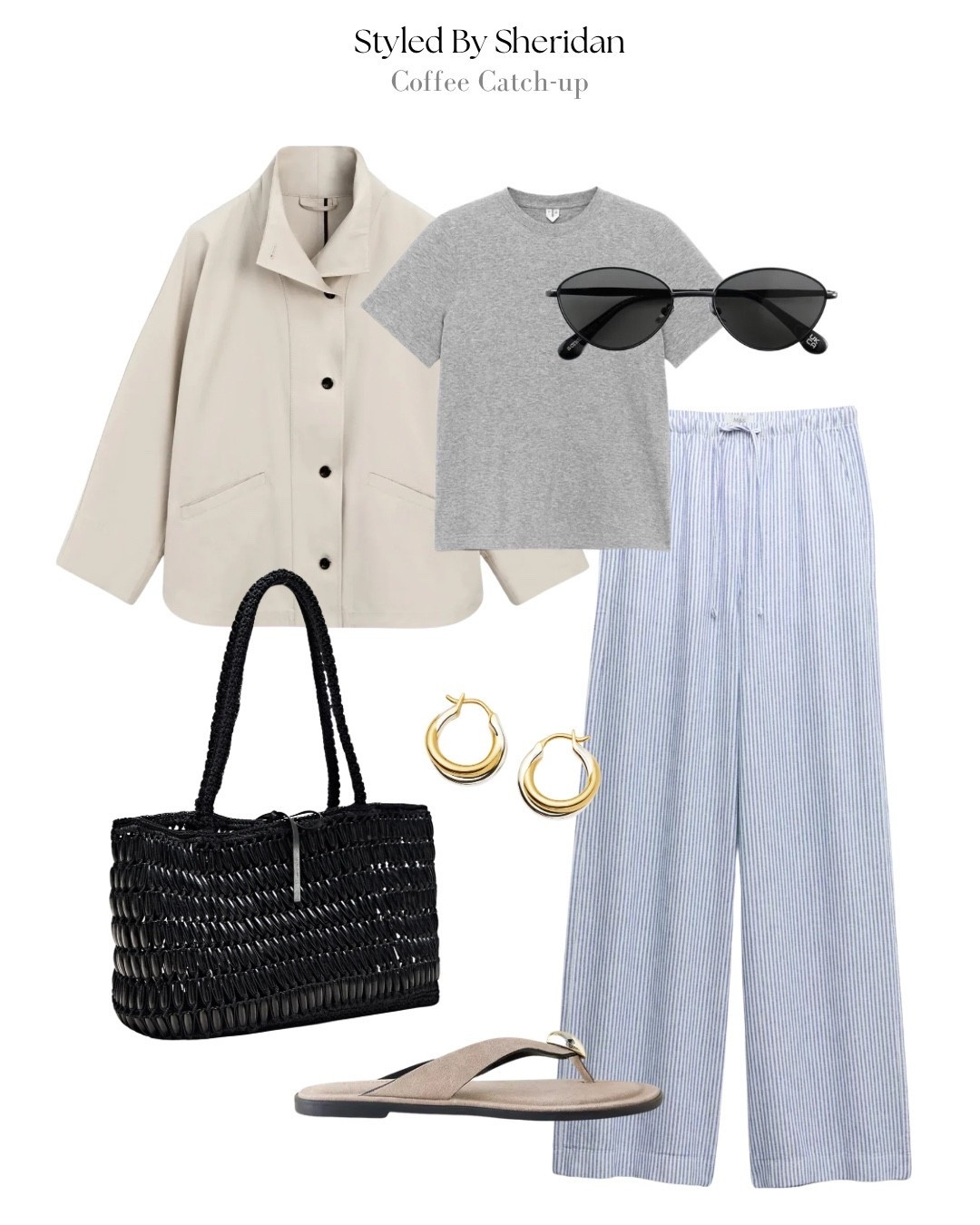 Styling striped linen trousers

#LTKsummer #LTKshoes #LTKstyletip